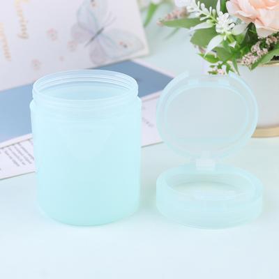 Cotton Swab Storage Box Lightweight Plastic Candy Color Pressable Lid Easy Organization Bathroom Vanity Table Cotton Storage