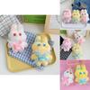 Cute Lace Rabbit Plush Toy Keychain Darling Keyring For Bags And Backpacks