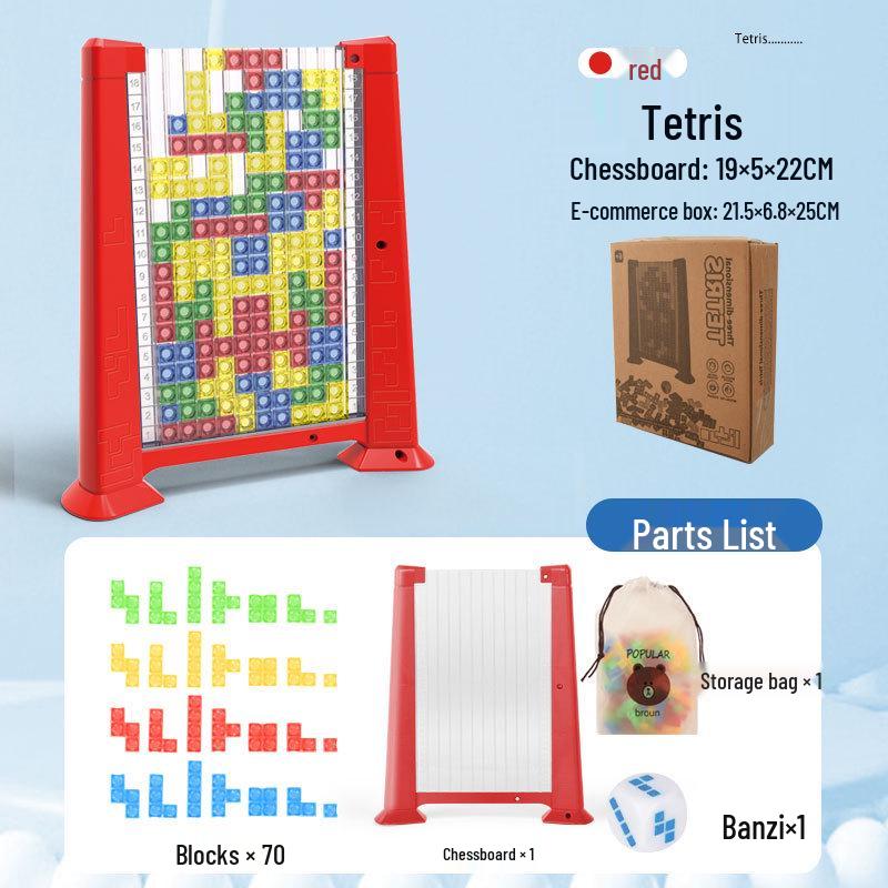 3D Tetris Puzzle: Versatile Russian Blocks Educational Toy