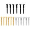 6pcs Electric Bass Guitar Bridge Saddles Tremolo System Mount Fixed Screws