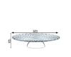 Nachtmann Clear 32cm Cake Stand with Bossa Nova Cake Plate/Chip and Dip 77809