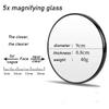 9cm 5x/10x/15x Magnifying Mirror Suction Cup Mini Compact Makeup Mirror Hand Travel Small Pocket Vanity Mirrors Makeup Magnifier