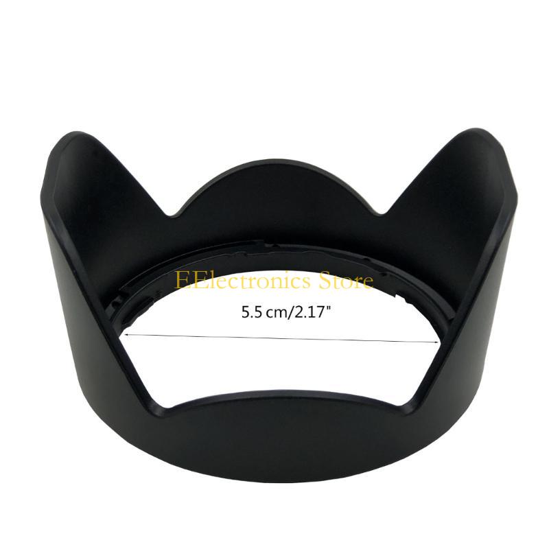 B03C HB-N106 Lens Hood Lens Cover Cap Suitable for AF-P DX 18-55mm f/3.5-5.6G Lens Shield- Sunshade Reversible-