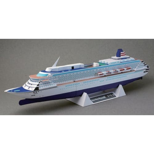 3D Sestavitelný papírový model Asuka Výletní loď Měřítko 1/800 (II)