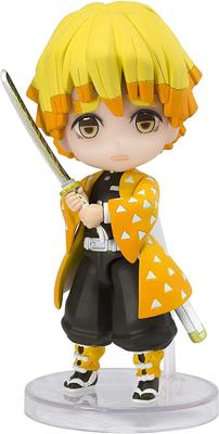 TAMASHII NATIONS Figuarts Mini Demon Kimetsu No Yaiba Zenitsu Agatsuma Approximately 90mm Painted Movable Figure Slayer PVC&ABS