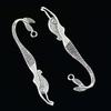 8x 10 Pieces Vinatge Silver Beading Mermaid Bookmarks with Loop Hole Craft Jewelry Findings Wedding