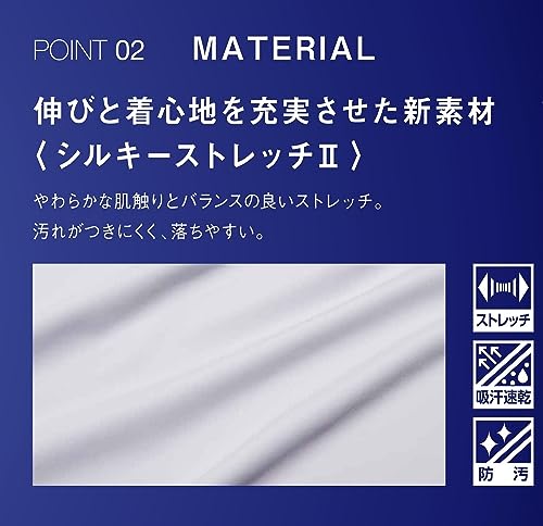 ZETT Baseball Uniform Short Fit Pants, Neo Status, White, Size L, BU812CP