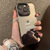 Silver Planet Shell Phone Case for Apple 15/16/17 Pro and 11/12/13/14 Pro Max Models