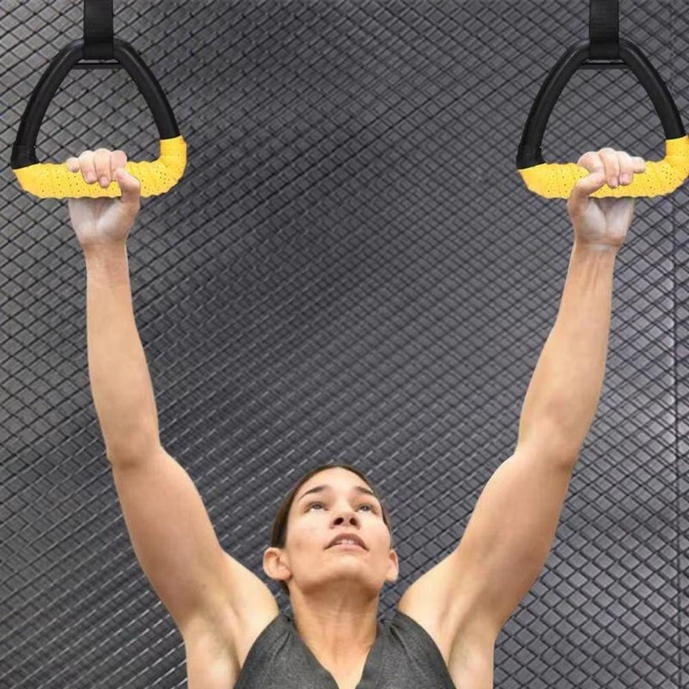 Non-Slip Gymnastic Rings Arm Strength Strength Training Ring  Fitness Equipment
