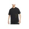 Nike Logo Crew Neck Pullover Short Sleeve T-Shirt Men Tops Black DX5836-010
