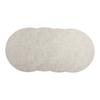 Dining Table Accessories 33cm Round Mats Casual Dining Easy Clean Placemats Elegant Dining Decor Flexible Table Placemats