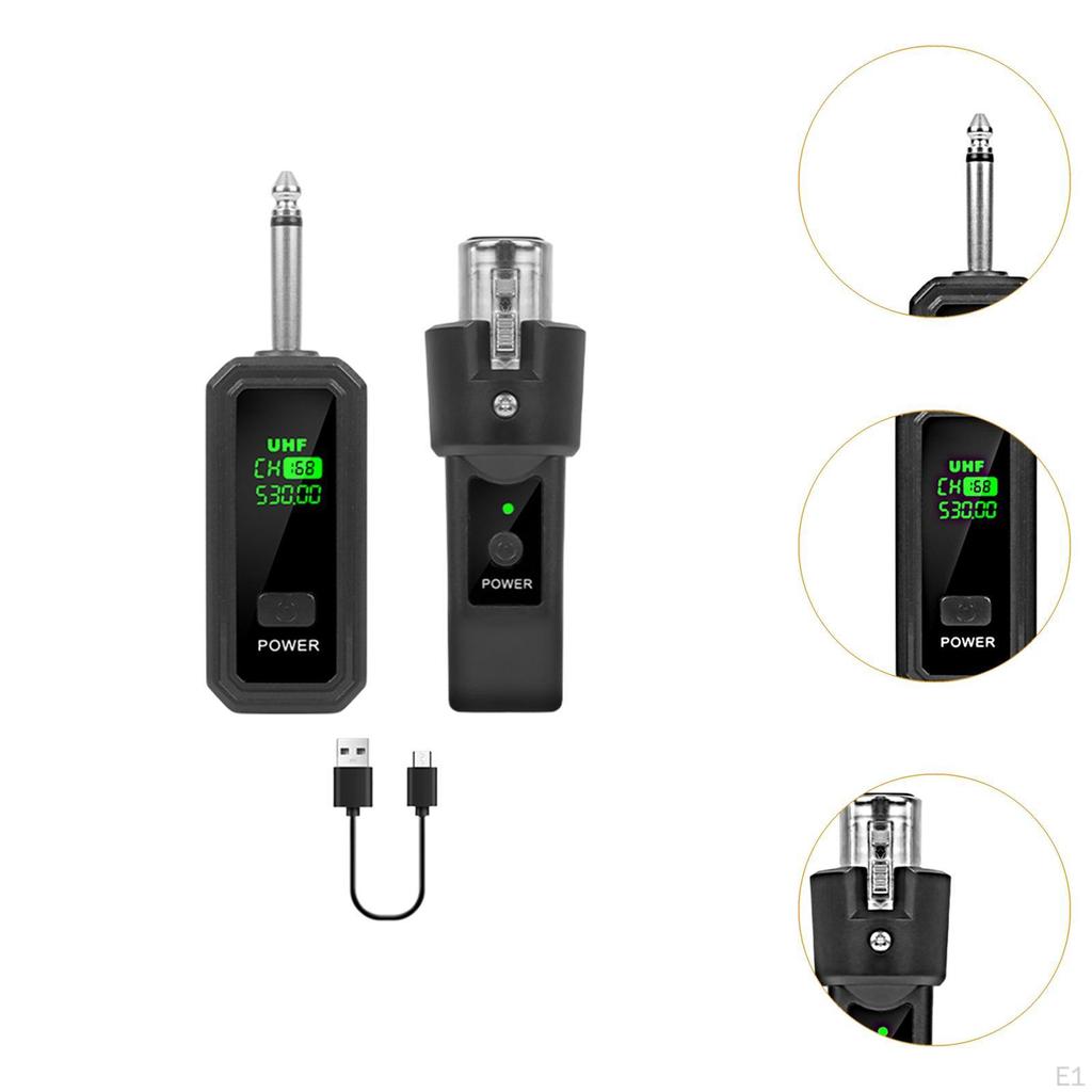 Connection Kit Transmitter Receiver Equipment for Effect Pedal Music Accessory with Rotatable Design