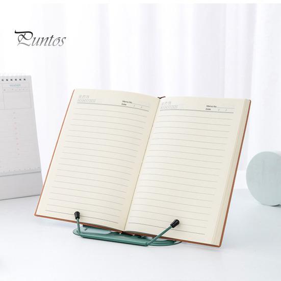 Kovový stojan na knihy pro čtení, nastavitelný držák na knihy s klipy na stránky, držák na dokumenty na stůl, psací stojan na recepty, učebnice, tablet, hudební knihu