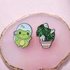 Stylish Cartoon Brooch Pin In Alloy With Fun Space Elements For Fashionable Accessorizing