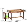 Kids' Wooden Sandbox and Water Play Outdoor Toys