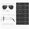 Classic Pilot Sunglasses Vintage Metal Frame UV400 Protection Mirror Lens for Men Women Driving Shades
