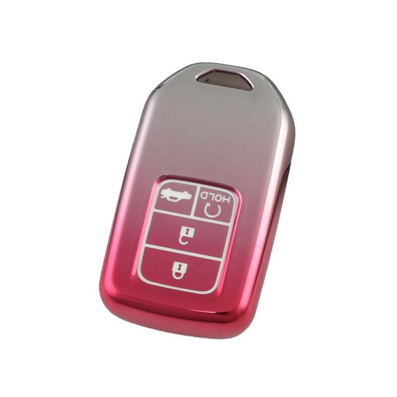 Honda Accord 4-Button Key Case, Compatible with CRV, Fit, Vezel, XR-V, HRV, Haoying, Odyssey, and Lingpai.