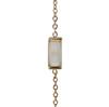 Birthstone Bracelet Stainless Steel Zircon Pendant Hand Jewelry Necklace Set Gold Plated Long Lasting Fashionable Unisex Design