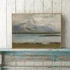 Vintage Rustic Country Horse Mountain Forest Lakescape Art Posters Canvas Painting Wall Prints Pictures for Farmhouse Home Decor