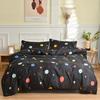 Black White Deer Animals Bedding Set Queen Double Single Size Duvet Cover Bed Sheet Pillow Case Bed Linen Set