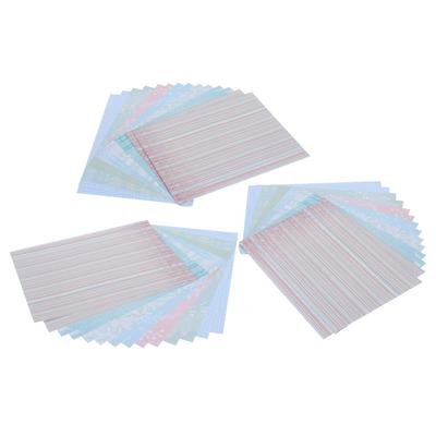 42 Stück DIY Journal Hintergrundpapier Fotoalbum Dekorative Accessoires Mehr Muster