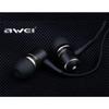 Mp3 Phone For Pc Awei Q3 Earphone Super Bass Noise Isolation Black Headphone