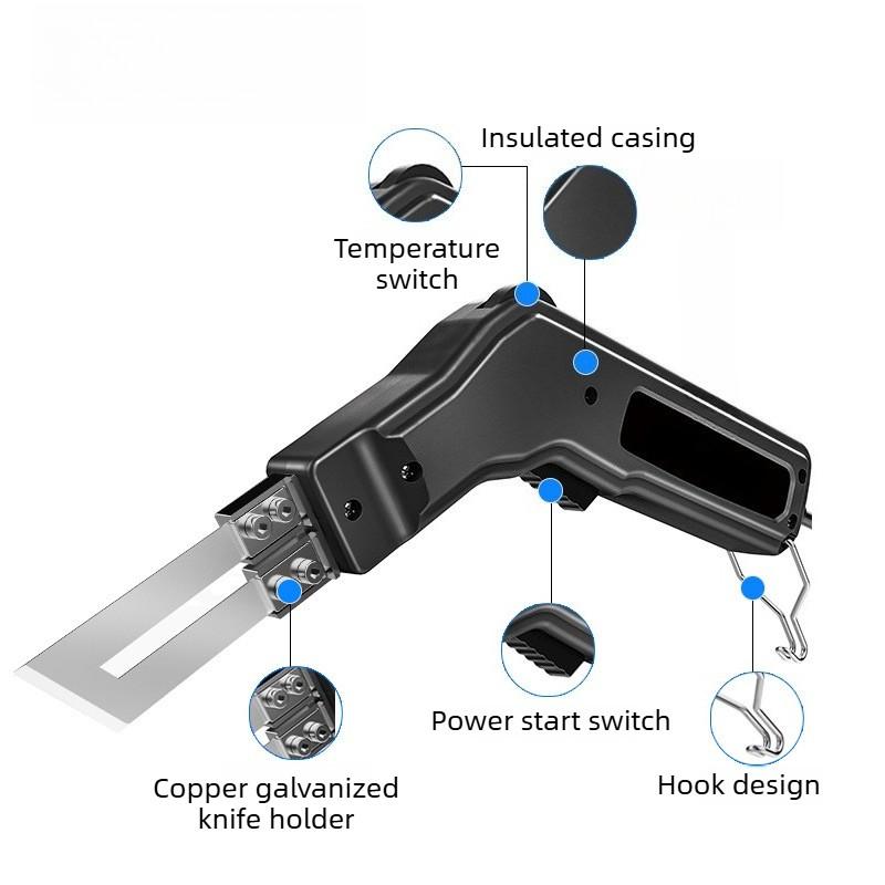 Portable Hot Melt Knife Sponge Cutting Artifact Pearl Cotton Plastic Foam Cutting Machine Electric Heating Knife