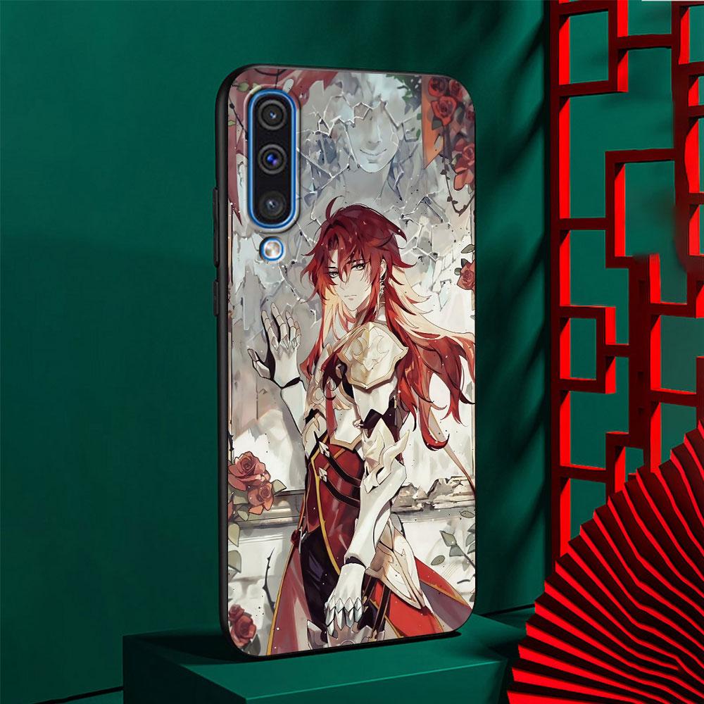 Argenti Honkai Star Rail Case for Samsung Galaxy A70 A70s A20e A02s A30s A50s A10 A20s A20 A30 A50 A03s TPU Black Phone Cover