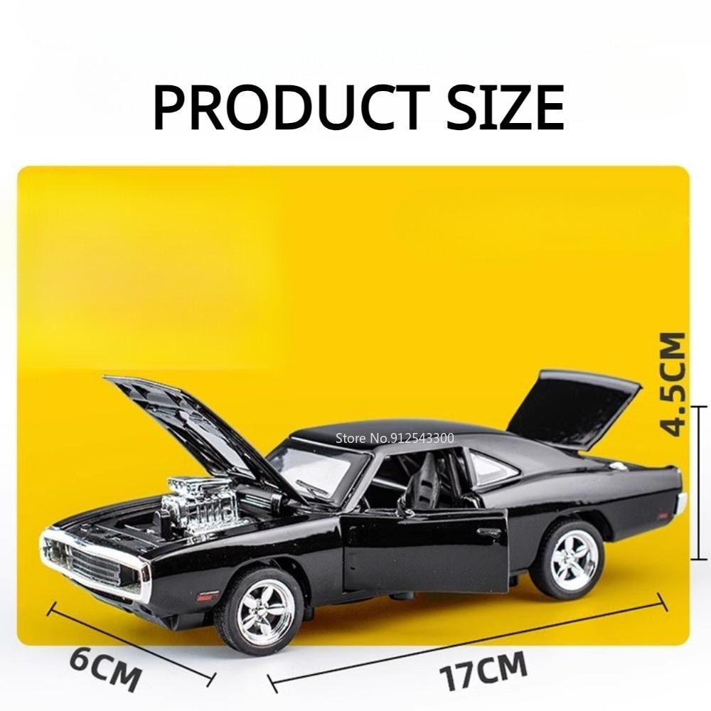 1/32 Scale Charger Challenger Car Model Toys Alloy Diecasting Muscle Sports Cars Classic Vehicles Models Kds Gifts for Children