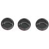 Carbon Fiber Interior Air Vent Outlet Cover Trim Decal For Ford Mustang 2015-20
