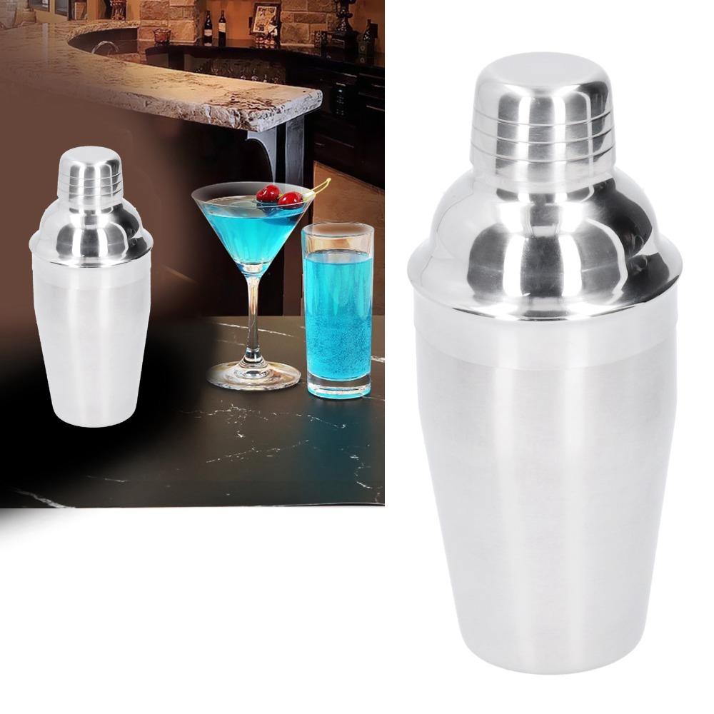 Stainless Steel Cocktail Shaker 350ml Bartender Mixing Tool Portable Drink Mixer Bartender