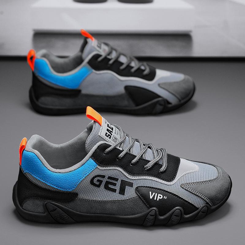 Fashion Men Casual Shoes Flat Comfortable Gym Sports Shoes Male Trainers Sneakers Zapatos De Hombre Casual Ventilate Gray Shoe