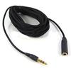 3M 3.5mm Male To Female Audio Stereo Earphone Extension Cloth Cable MP3 MP4 AVE