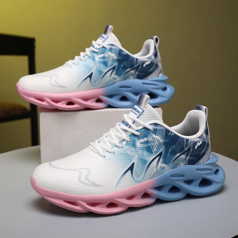 Große Größe Dad Shoes Schuhe Netzstoff Lässig Leicht Atmungsaktiv Sportschuhe Weiche Sohle Stoßdämpfend Laufschuhe