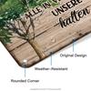 Putuo Decor 1pc German Vintage Metal Tin Sign Wall Art Decor for Home Farmhouse Living RoomFamily Best Gifts for Friends