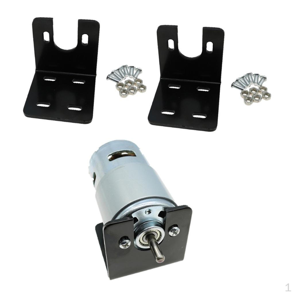 

2 частини U 775 795 Збірка L Кронштейн DIY Двигун DC Micro Durable