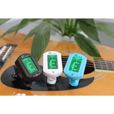 ENO ET-33 Mini Clip-on Guitar Tuner Digital LCD Chromatic Guitar Bass Violin Ukulele Chromatic Bass