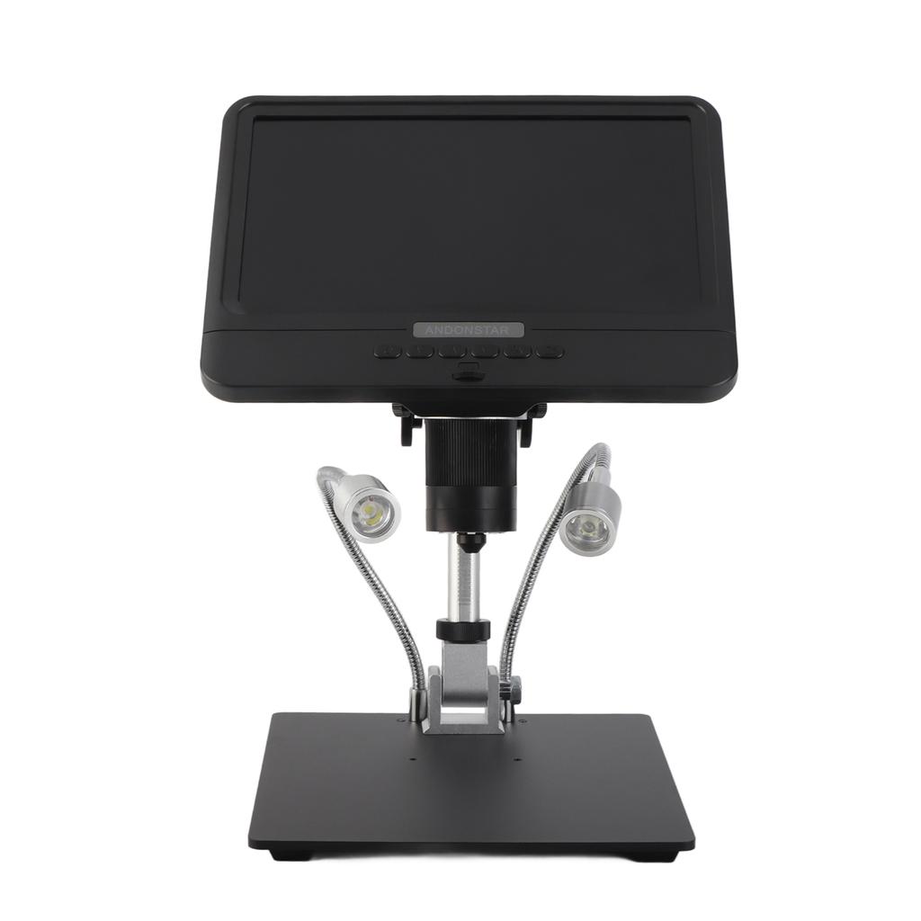 Digital Microscope 8.5 Inch LCD Display Screen 5X To 1200X Microscope 1280x800 Adjustable 1080P Scope Soldering Tool