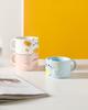 Stackable Cartoon Cat Ceramic Mug - Perfect for Coffee & Drinks, Great Gift!