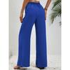 Women's Spring and Summer New Hundred Solid Color Dragged Wide-leg Pants Casual Pants