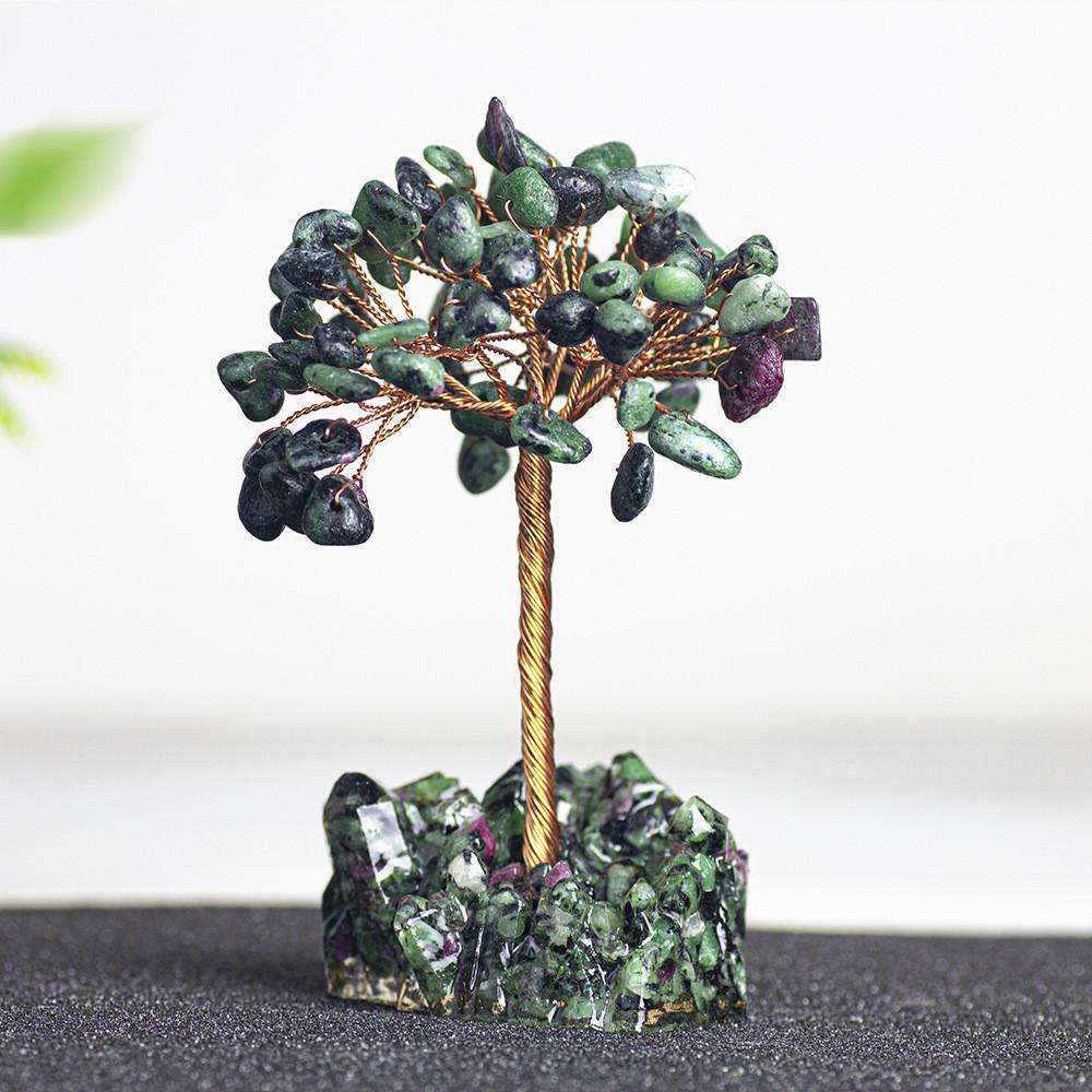 Crystal Tree Decor With Natural Quartz For Home Office Gift Gift For Teens
