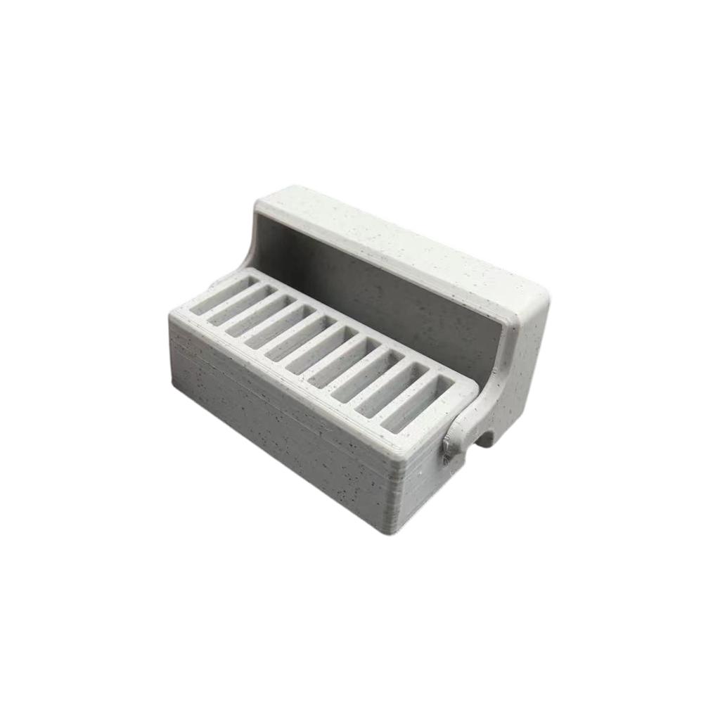 3D Printed Game Card Storage Holder Organizer Stand Compatible with Multiple Game Card Types Durable Compact Design for Tabletop Use