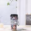 Zhiyue Lily of the Valley White Floral Insulated Coffee Mug