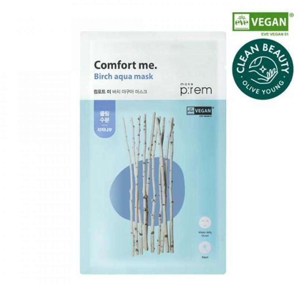 

Makeprem Comfort Me Birch Aqua Vegan Маска 1 шт.