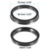 X Autohaux 4pcs Plastic Car Wheel Hub Centric Rings Wheel Bore Center 70.1-54.1 70.1-56.1 70.1-56.6 70.1-66.1 70.1-66.6 Valve Stems 1