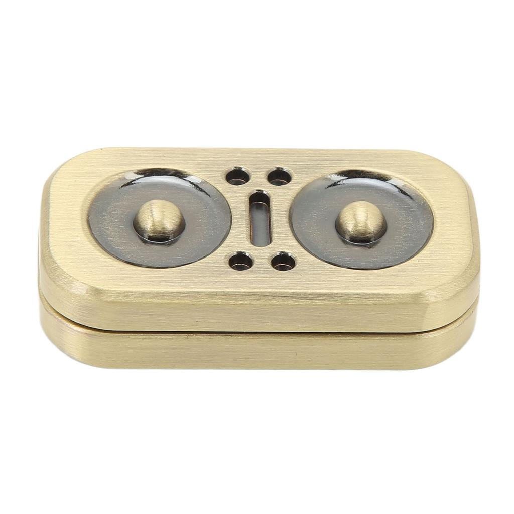 Owl Finger Fidget Slider Magnetic Pressure Anxiety Relieving Metal Sensory Push Card Slider Toy