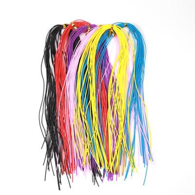 1Pack 1mm Round Silicone Rubber String Fly Tying Legs Fishing Jig Lure Skirts Material