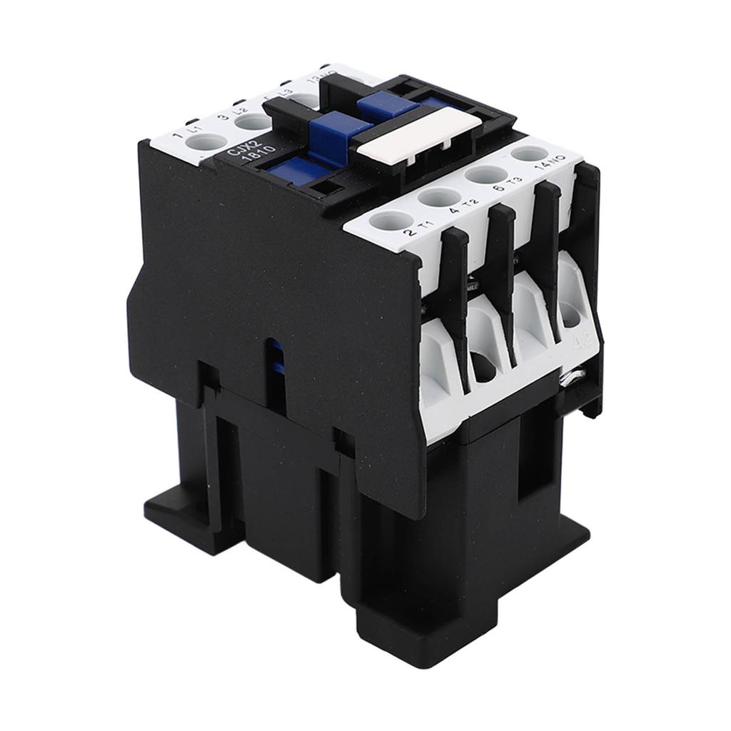 AC Contactor 18A 3 Pole Normally Open Silver Contact DIN Rail Industrial Contactor AC380V