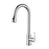 MUGE Full Copper Pull-Out Kitchen Faucet