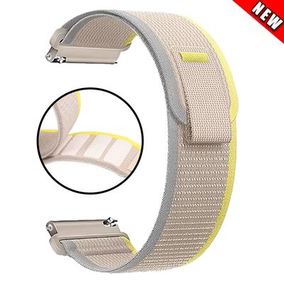 Nylon 20mm 22mm Strap For Samsung Galaxy 6/4 Classic Active 2 Sport Band For Samsung Galaxy Watch 7 6 5 4 40/44mm 5 Pro Bracelet